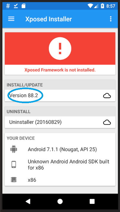 Installing Xposed